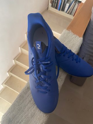 Botas de Fútbol Kipsta Viralto Azules