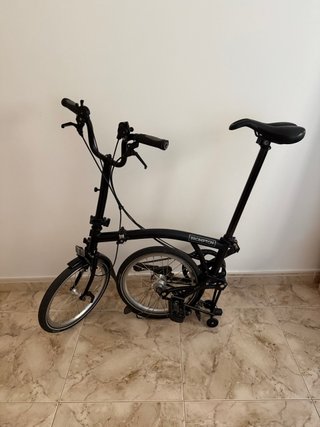 Bicicleta plegable Brompton M6L All Black