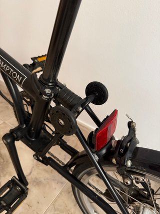 Bicicleta plegable Brompton M6L All Black