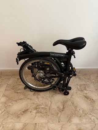 Bicicleta plegable Brompton M6L All Black