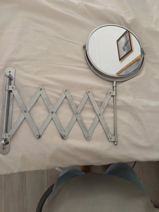 Espejo de Aumento Extensible para Baño