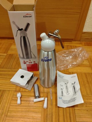 Sifón de Crema Lacor 1 Litro