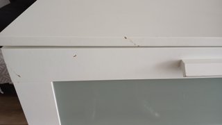 Cómoda IKEA BRIMNES 3 cajones blanca
