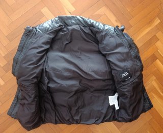 Chaqueta Zara Hombre Negra