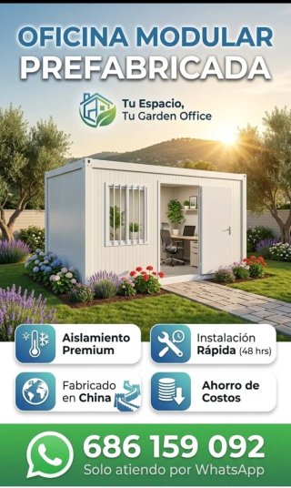 Caseta prefabricada metálica