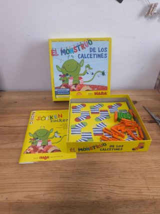 Juego de mesa El Monstruo de los Calcetines Haba