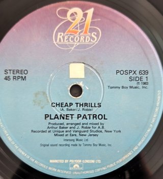 Planet Patrol - Cheap Thrills (Vinilo)