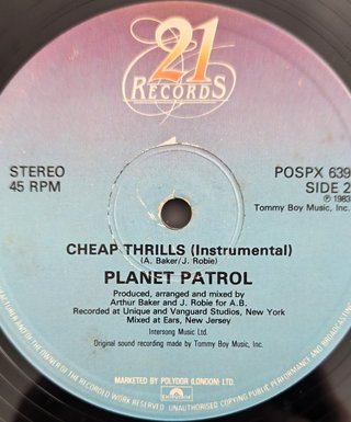 Planet Patrol - Cheap Thrills (Vinilo)