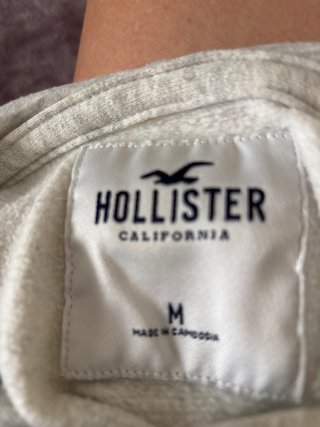 Sudadera Hollister Gris