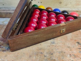 Juego de Bolas de Snooker Vintage