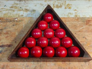 Juego de Bolas de Snooker Vintage