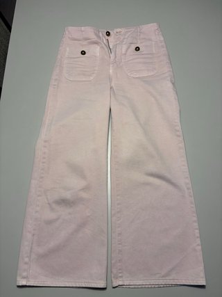 Pantalones anchos rosa