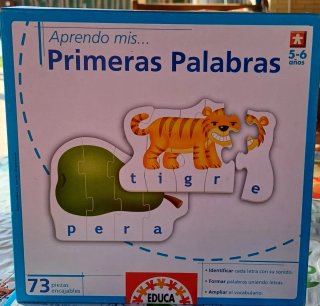 Set de 3 puzzles para niños de 5-6 años.