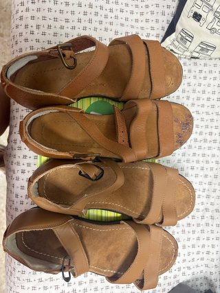 Sandalias Nazareno de Piel