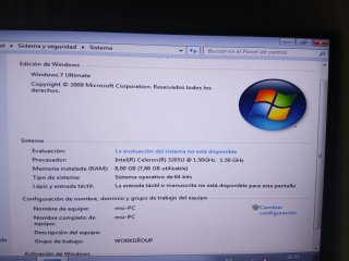 Mini PC MSI Cubi 0088EU 8GB RAM 64GB SSD