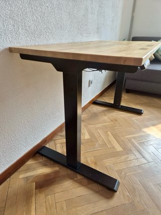 Mesa de estudio elevable eléctrica