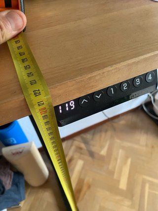 Mesa de estudio elevable eléctrica