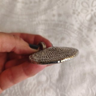 Colgante Redondo Texturizado 5 cm
