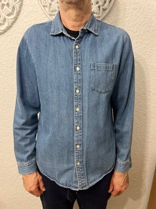 Sobrecamisa Vaquera Hombre Talla XL