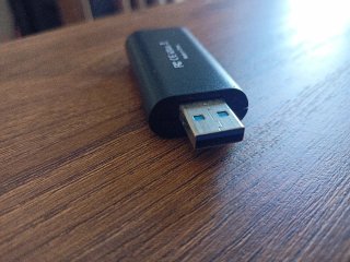 Capturadora Video USB HDMI Negra