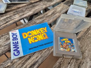 Donkey Kong Game Boy Nintendo Manual y Cartucho