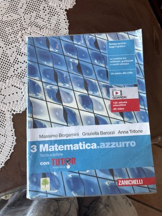 Vendo libro di matematica