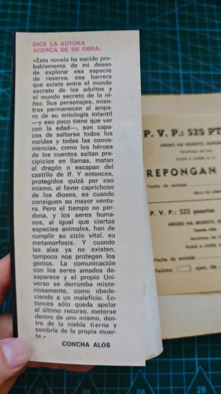 Argeo ha muerto, supongo (Novelistas del día) ...