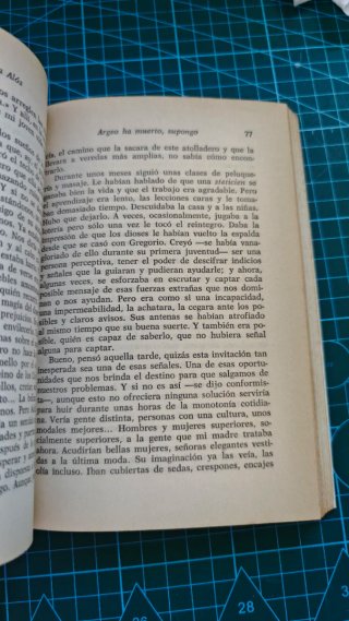 Argeo ha muerto, supongo (Novelistas del día) ...