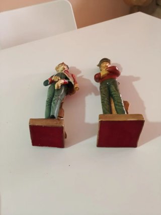 Pareja de Figuras de Soldados Antiguos