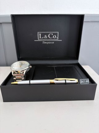 Set Reloj y Bolígrafo L&Co