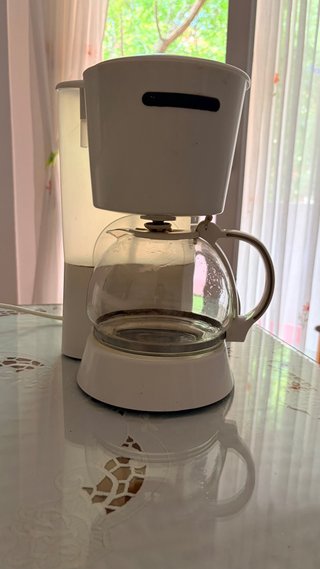Cafetera de Goteo 12 Tazas Blanca