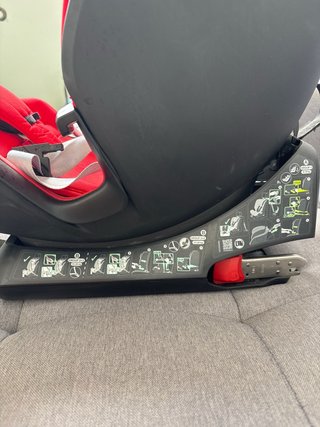 Silla de coche Britax Römer roja