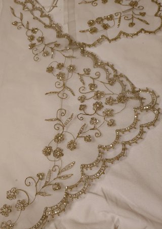 Conjunto Manteleta y Delantal Fallera Infantil