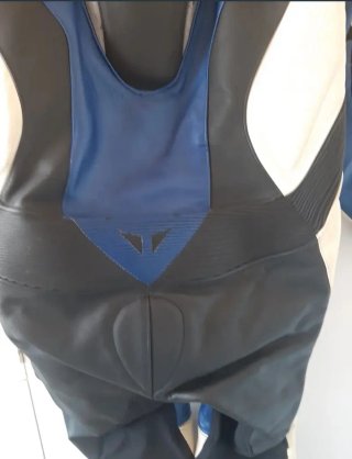 Mono de Moto Dainese Azul y Blanco