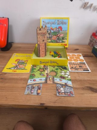 Juego de mesa Rumpel Ritter de HABA