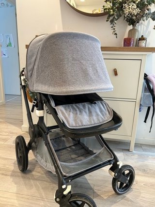 Bugaboo Fox Silla + Capazo +2 Capotas +Guantes