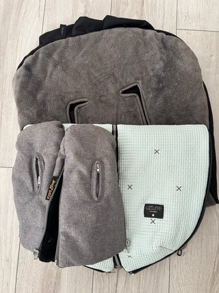 Bugaboo Fox Silla + Capazo +2 Capotas +Guantes