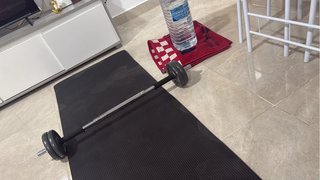Set Mancuernas 30kg Hierro Fundido + Link Bar
