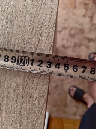 Mesa de Comedor Madera y Blanca