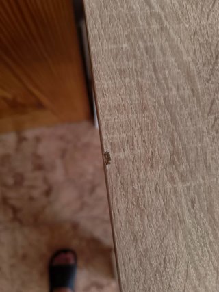 Mesa de Comedor Madera y Blanca