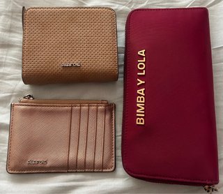 Lote de 3 monederos Parfois y Bimba y Lola
