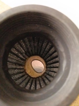 Filtro de Aire para Carburador Cromado motocicleta
