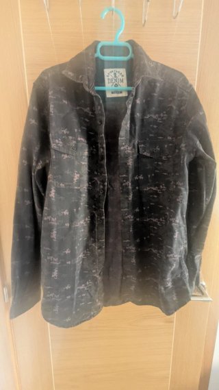 Camisa DENIM Estampada Talla S