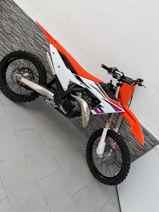 Moto de Motocross KTM