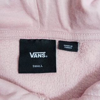 Sudadera Vans con capucha rosa