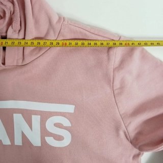 Sudadera Vans con capucha rosa