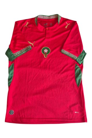 Camiseta Marruecos Puma Roja y Verde