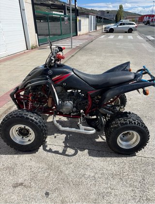 Yamaha Raptor 350cc Quad Negro/Rojo