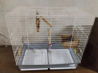 Jaula grande para pájaros