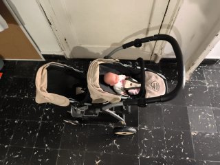 Carrito Gemelar para Muñecas